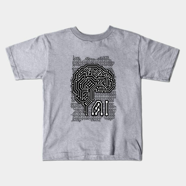 AI Kids T-Shirt by Illustro Art